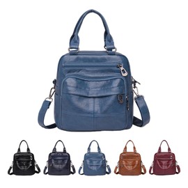 Boletochic Mini Backpack for Women Lightweight Waterproof Leather Backpack Purse Travel Fashion Backpack Design Shoulder Bag for Women, blue