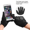 KUTOOK Airsoft Gloves Bike Gloves Men Touchscreen for Shooting Black