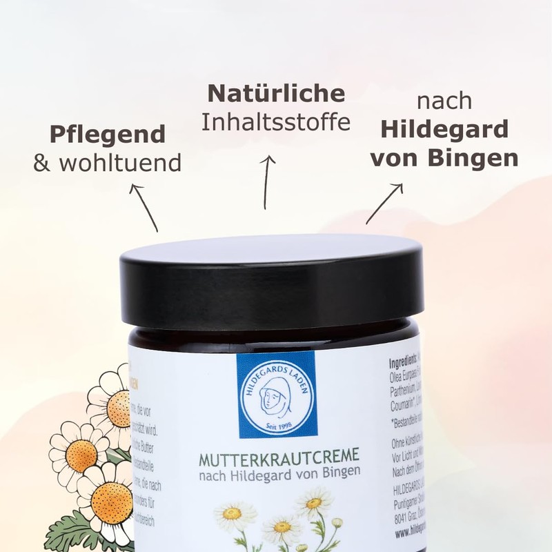Motherwort Cream | According to Hildegard von Bingen | 100%