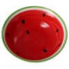 Leadigol Dessert Bowl with Spoon Watermelon Shape Rice Soup Bowl
