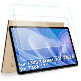 Hianjoo Pack of 2 Screen Protectors Compatible with Doogee T30S/T30 Pro/T30 Ultra/T30SE Tablet 11 Inch 2024, Screen Protector Compatible with Doogee T30 Ultra, Anti-Scratch, Bubble-Free, 9H Hardness