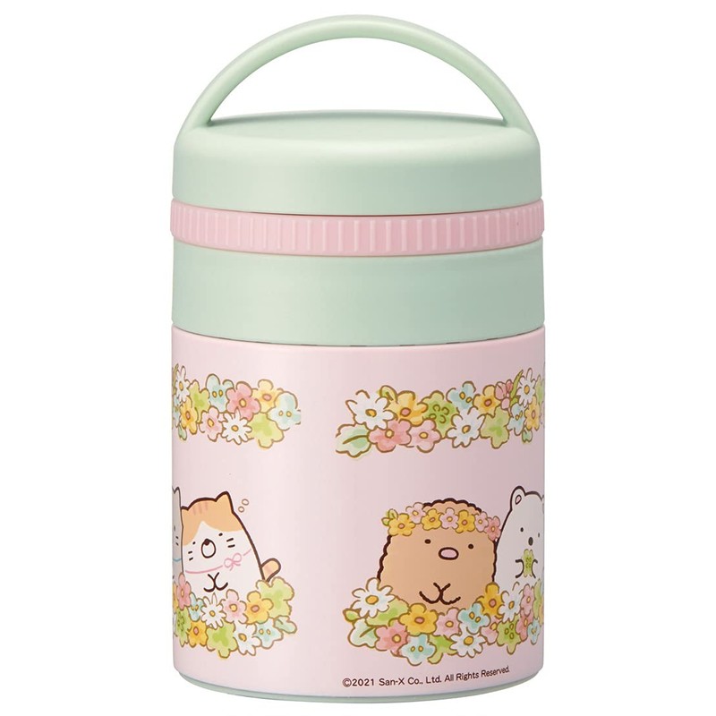 Skater LJFC2NAG-A Antibacterial Insulated Soup Jar, Small Size, Sumikko Gurashi,