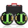 Bonvoisin 2 Pack Electric Glass Suction Cups 8" Auto Stop/Suction