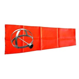 Windsock Kit, Orange, 18 in.