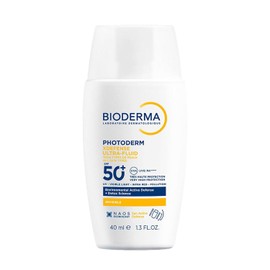 BIODERMA, Bloqueador Solar Facial Ultra fluido, Photoderm XDefense FPS 50+, Neutro, Detox Diario, 40 ml