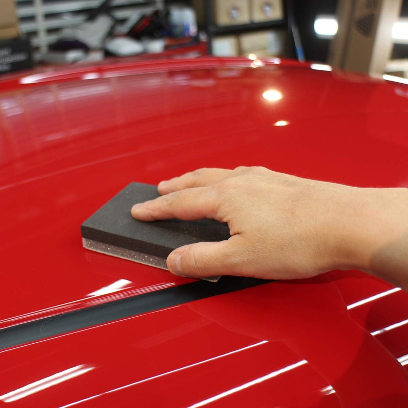 Coating Sponge Silk Black Pack of 3