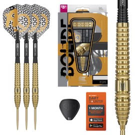 Target Darts Bolide Envy 03 90% Tungsten Swiss Point Steel Tip Dart Set, 26G | Pro Ultra No.6 Flights & Pro Grip EVO Shafts, Gold Swiss Points & SP Tool Included | Professional Dart Sets