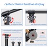 41" Aluminum Tripod Extension arm Retractable Horizontal Center Column arm