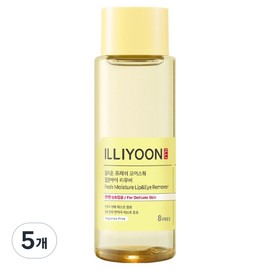 Illiyoon Fresh Moisture Lip & Eye Remover, 150ml, 5 pcs / 일리윤 프레쉬 모이스춰 립 앤 아이 리무버, 150ml, 5개