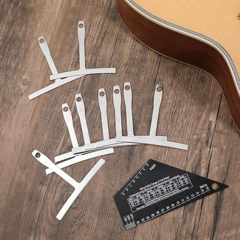 Wzenclave 10 Piece Guitar Luthier Tool Kit Includes 9 Understring