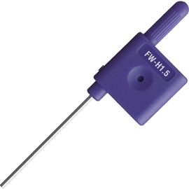 Vessel FW-H1.5 Flag Handle Screwdriver, Hexagonal 0.06 inch (1.5 mm), 1 Blue