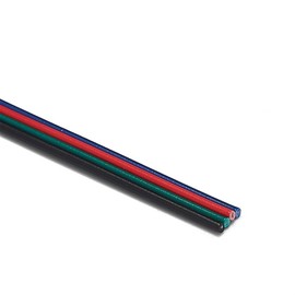 KUSTAT Resistant Cable 5-100m Solar Panel Cable 2/3/4/5/6pin Cable Red Black Electrical Wire for RGB Light Outdoor Wire (Color : 4pin, Size : 100m)