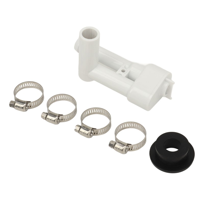 RV Toilet Vacuum Breaker Kit 385316906 Stainless Steel Clamp Sealed