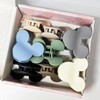 BOUNIQ 8 Pcs Hair Claw Clips Small Mouse Ear Hair