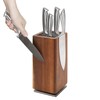 360°Rotation Knife Holder-Wood Knife Block-Universal Knife Holders-Kitchen Knife Holder-for Storage