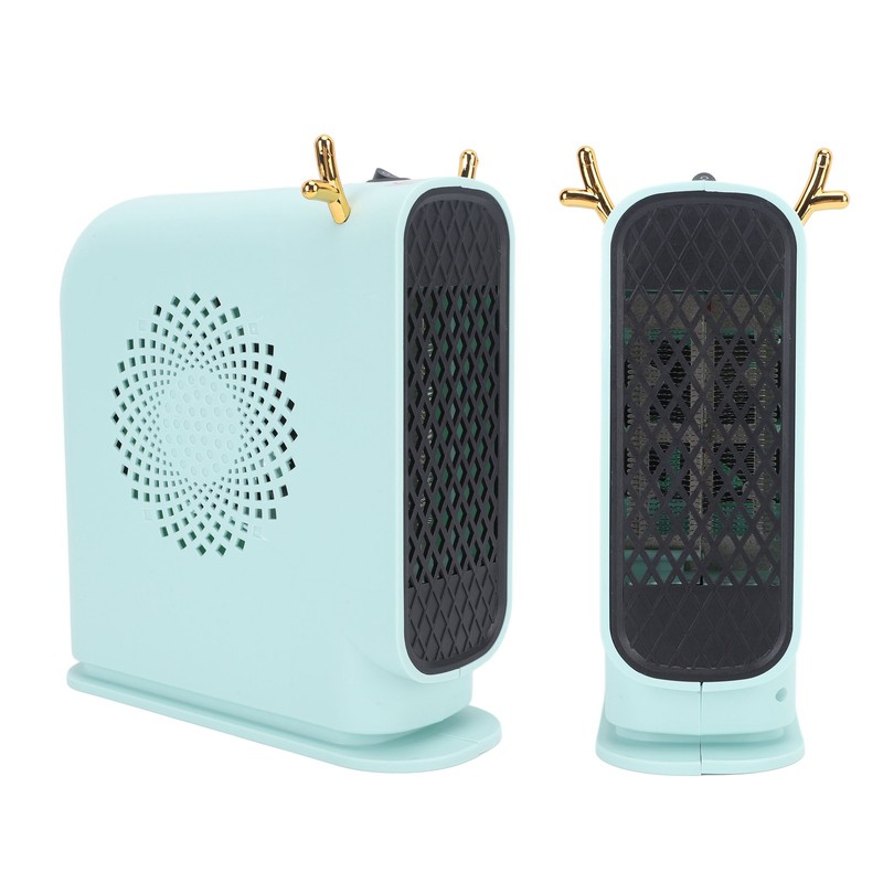 Portable Electric Heater Fast Heating Safe Silent Compact Desk Heater