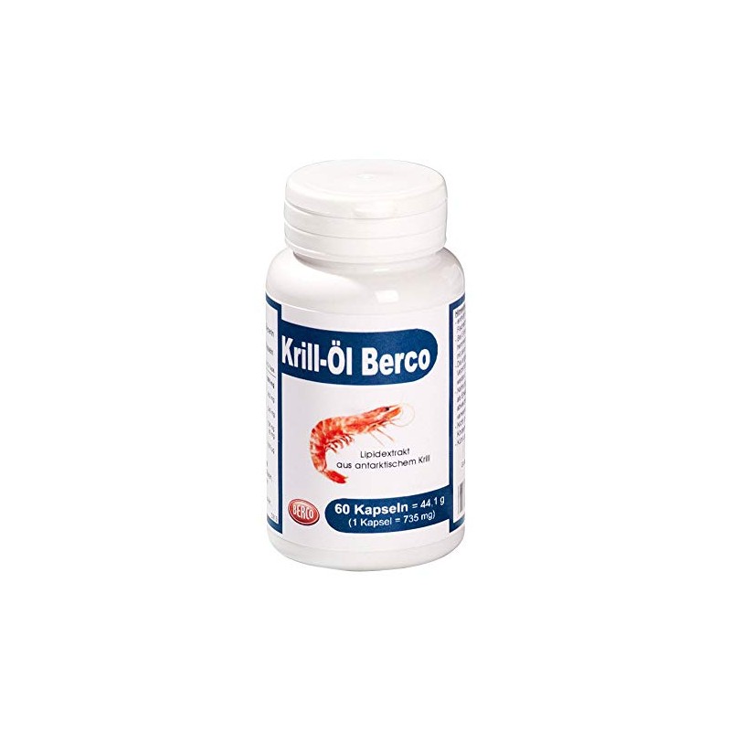 Krill Oil Berco Capsules Pack of 60