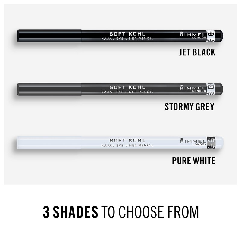 Rimmel Rimmel London Soft Khol Eyeliner, Pure White, 1.2 g