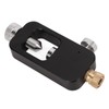 Aluminium Alloy Diving Oxygen Cylinder Refill Adapter Black Anti Rust