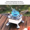 Portable Butane Gas Stove Single Burner Ultra Mini for Outdoor