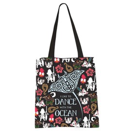 Polynesian Princess Hawaiian Princess Tote Bag Stingray Cartoon Themed Inspired Gift (DANCE OCEAN tote CA)