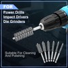 MAXAMN Wire Brush for Drill 18-Pack, Wire Brushes for Cleaning