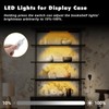 JUSJUBR Led Shelf Lights, 4x12 Inch Warm White 3000K Dimmable
