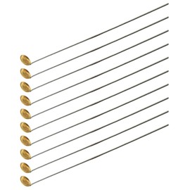 Maxmoral Long Handle Copper Lab Spoon Sample Combustion Heating Spoon Chemistry Teaching Instrument Physics Heating Spoon 10.6 inch Apply to Laboratory School Experimental Classes Factory