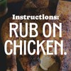 Rufus Teague Chick N' Rub, Premium Barbecue Seasoning & Dry