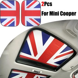 Unbranded 2Pcs For Mini Cooper F54 F55 F56 Sunroof Sun Shade UV Heat Block Roof Protector