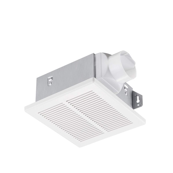 Tech Drive Bathroom fan 50 CFM, 1.0Sone DC Motor with