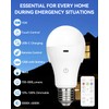 WirelessGlow Rechargeable Light Bulbs with Remote, 3 Color Temperatures and