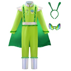 ReliBeauty Alien Costume Children's Boy, 7-8 Years (Tag 120)