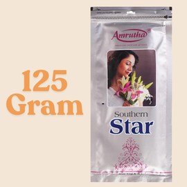 Hashcart Southern Star Incense Sticks, 125g Pack with 80-85 Stick of Fresh Floral Scent with 1 Assorted Incense Stick Wooden Holder