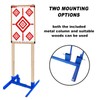 Atflbox Shooting Target Stand with 10pcs 17x25 Inch Sight in