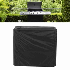 TUWEI Waterproof Barbecue Cover, Black, for BBQ Burner, Outdoor (100x66x100cm)