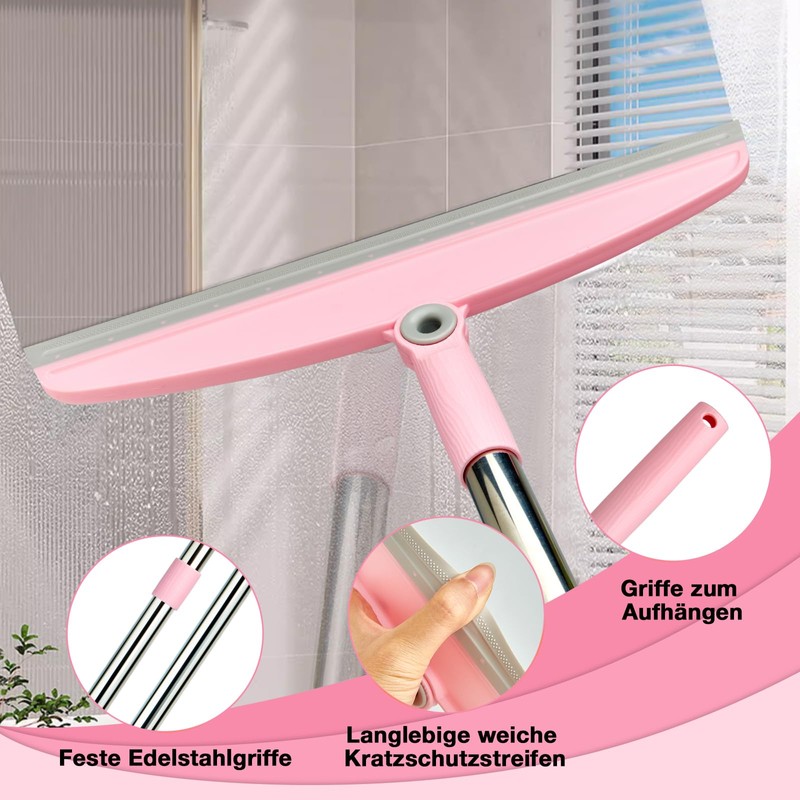 Water Squeegee Floor Squeegee Shower Squeegee Long Handle Squeegee Floor