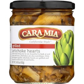 Cara Mia California Style Grilled Artichoke Hearts, 14.45 Oz (Pack of 12)