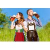 Oktoberfest Decorations Aprons: German Party Funny Apron for Couples Women