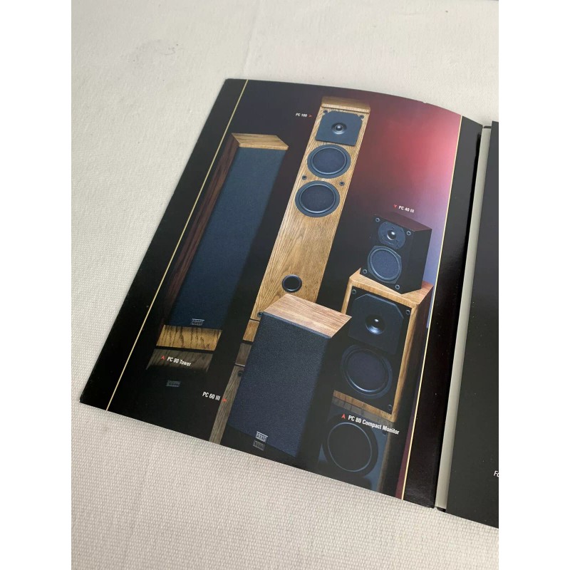 PHASE TECHNOLOGY PC SERIES SPEAKER SYSTEMS ORIGINAL COLOR ADVERTISEMENT L050