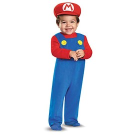 Disguise Baby Boys' Mario Infant Costume, Red, 12-18 Months
