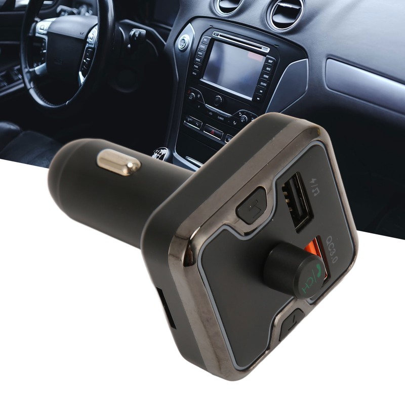 Car Music Adapter Hands Free Calling Lossless Sound Quick Charging