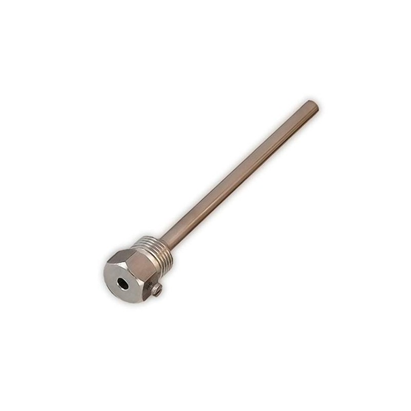 Immersion Sleeve Stainless Steel V4A, G 1/2 Inch, Installation Length