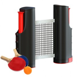 Portable Self-Practice Table Tennis Net with One-Touch Setup Net