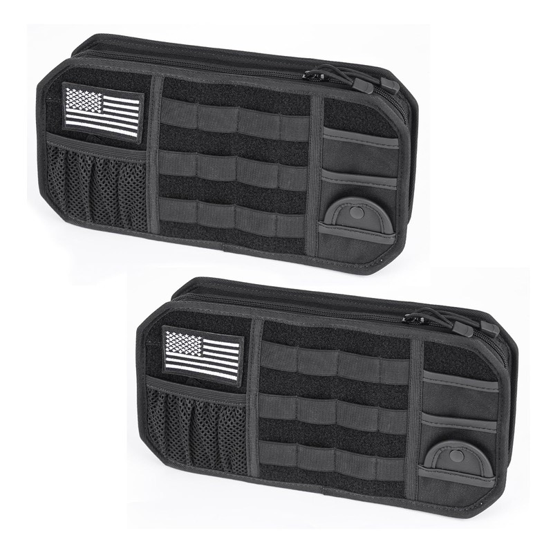 MAIKER 2 Packs Car Sun Visor Organizer, Car Organizer with