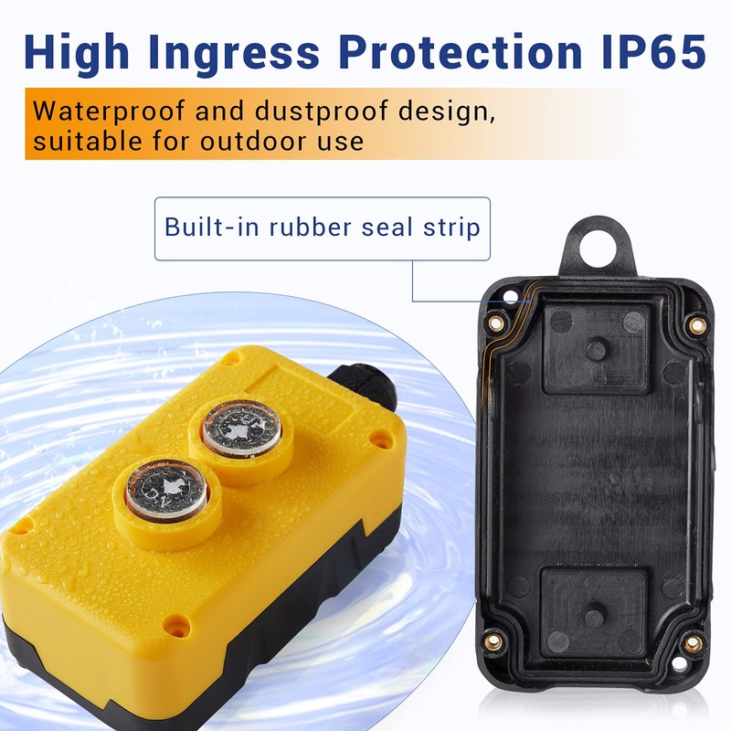 USLICCX 3 Wires Single Acting Remote Controller Switch Hydraulic Pump