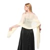 FAIRYGATE Halstuch Damen Weicher Chiffonschal Damen Schals Langer Schal Farbverlauf