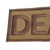 Tan Coyote US DEA Federal Agency Drug Enforcement Embroidered Fastener