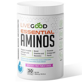 LiveGood LIVE GOOD Essential Aminos | Support Muscle Strength | Boost Stamina & Recovery