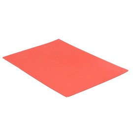 Almohadilla de Goma para Tallar, Hoja de Sello de Goma Flexible para Bricolaje, Operación Simple y Suave para Impresión Individual para Máquina de Grabado Láser (rojo)